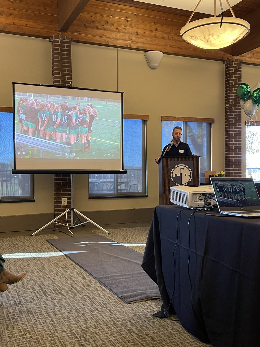 EdinaJv's tweet photo. Not the best picture, but an integral part of the best coaching staff. Ever. Yes, we’re unapologetically biased. We 💚 Coach Dave! And echo his sentiments to @EdinaSoccer- Go kick some ass! #WinState #HornetPride #JVBanquet https://t.co/arbKOcxohM