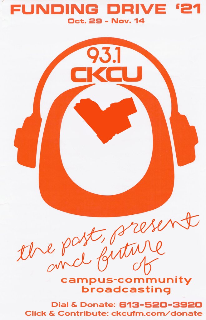 kwendeismemetic's tweet photo. It's the first weekend of @CKCUFM's annual funding drive. This year we're reaching for $160 000 to continue supporting original, independent, local voices + sounds in the media! Sound like something you can get behind? Click + Contribute! https://t.co/YJ0WOF2zAD #fundraiser https://t.co/qnRSQc6aZC