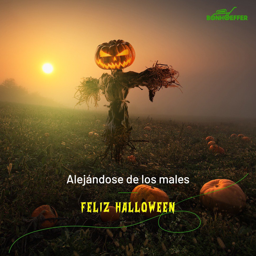 BonhoefferMach2's tweet photo. Este fantasma se ocupará de sus cultivos como nosotros cuidamos de su agricultura. Feliz Halloween a
todos. #GreatnessIsIn. https://t.co/UKh4kqAg6L