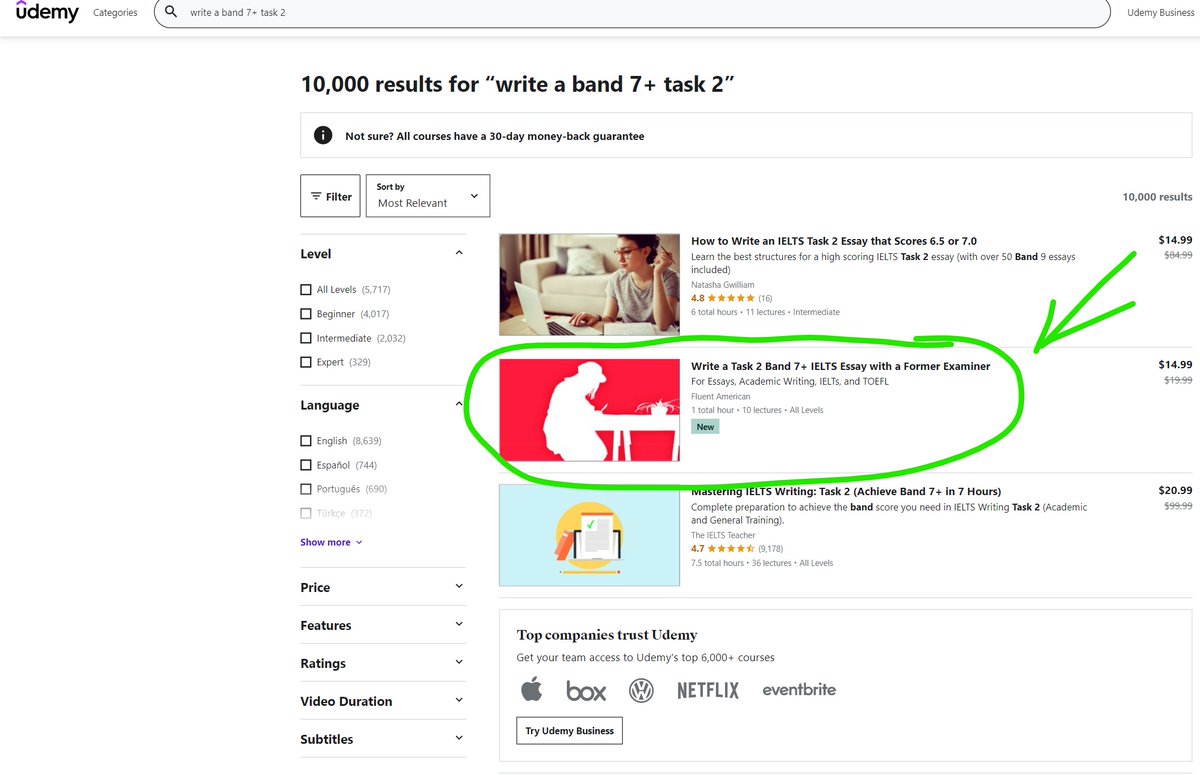 FluentAmerican's tweet photo. My Udemy course is here for English language learners interested in academic writing.
And it's FREE for the next 5 days!
https://t.co/YU9YU9AG91

Code:https://t.co/fMB4XOly4u

#ielts #ieltswriting #essay #essays #band7 #ieltsband #task2 #ieltstask2 #task2ielts #ieltsexam #english https://t.co/YGpWm30S5g