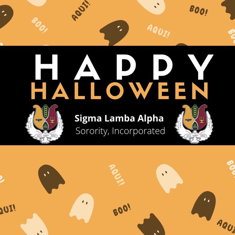 👻🦇🎃 Happy Halloween to all our sisters, friends and family! Remember to be safe as you celebrate this fun holiday. 🎃🦇👻 #SLA #Sisterhood #SLA1992 #Aquí #Halloween
