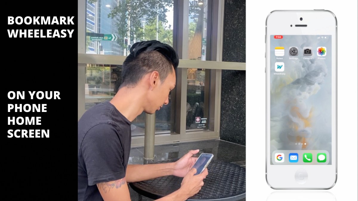 wheeleasy's tweet photo. We want all to create #TheNewNormal and #AddOnePlace to https://t.co/re8BbQNsMV after lockdowns end; integrate WheelEasy into life; bookmarked on your phone, so you can add new or update places when going about your day. Here's a film about bookmarking https://t.co/FbsAH8pQgU https://t.co/TQBAM0s0KQ