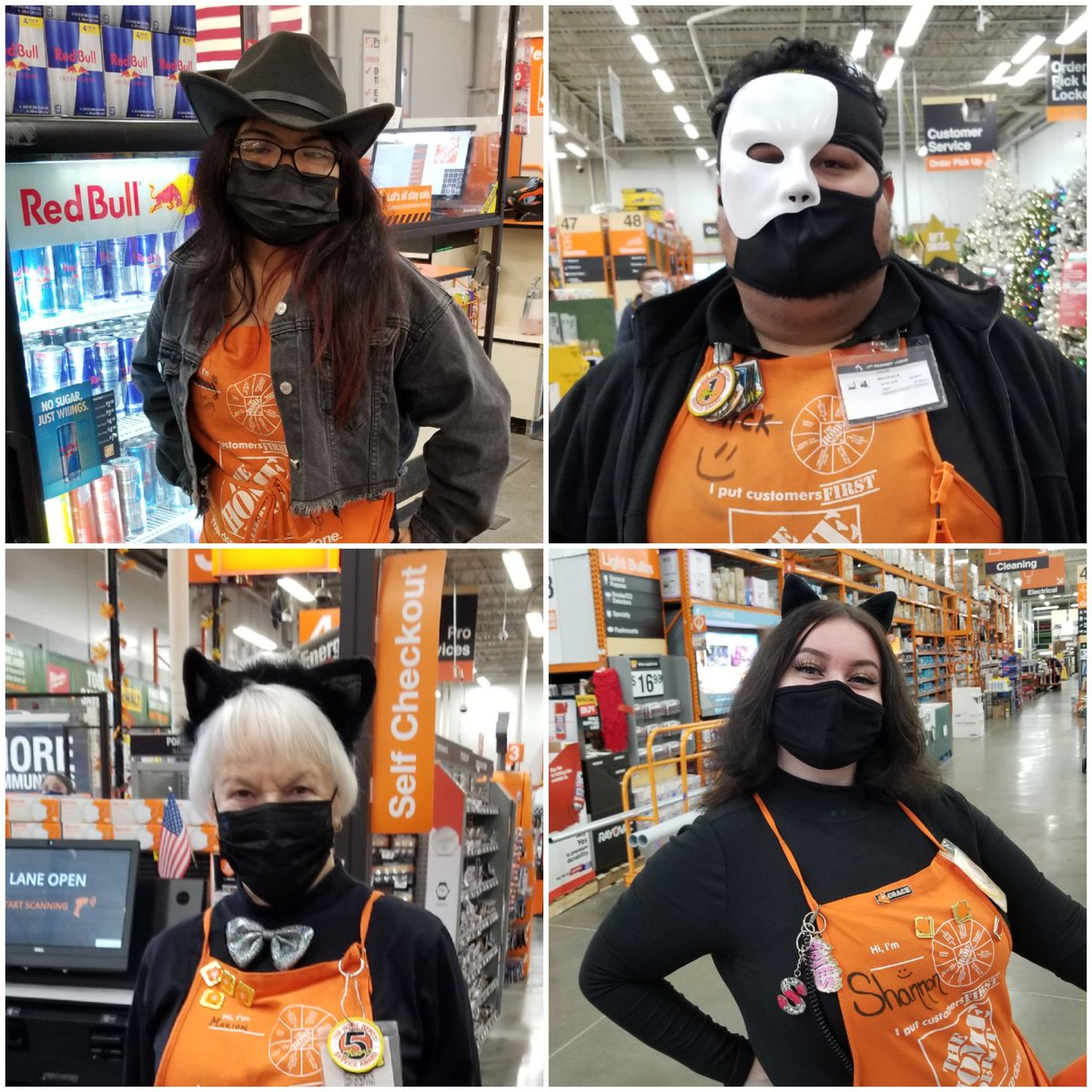 JuanitaSebesty1's tweet photo. 0953 Celebrating the last day of Homerween....and oh my goodness did we have a great turnout! Happy Halloween from Store 0953! https://t.co/2o2Wyg3lRx