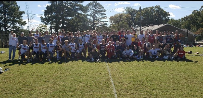 PackLax1's tweet photo. Great way to end the fall with our alumni. The boys will be back and firing in the spring #bricebackinaction https://t.co/ByhqBOMJN7
