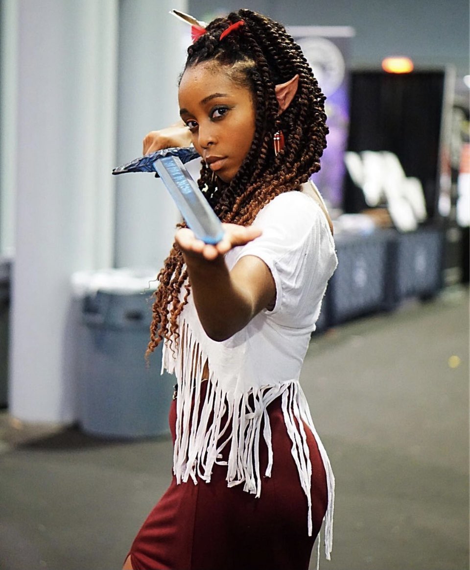 Happy Halloween Family! Niobe cosplay by <a href="/bpeppersart/">bpeppersart</a> 👐🏾❤️👐🏾