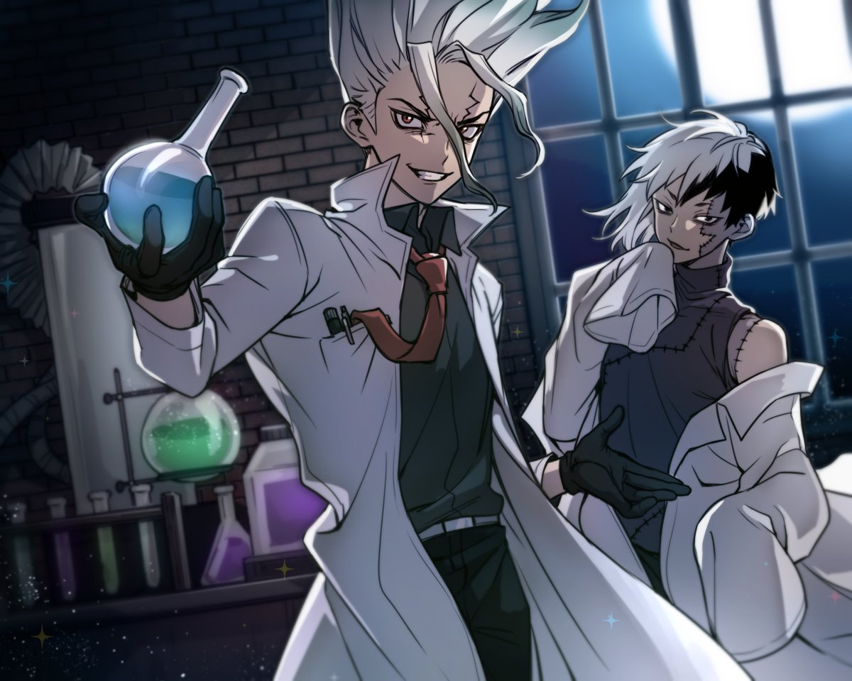 Day 8 - Trick or Treat 🚀🃏
Sengen my beloved!! 💚🎃👻🧪🧟💜
cw // corpse 