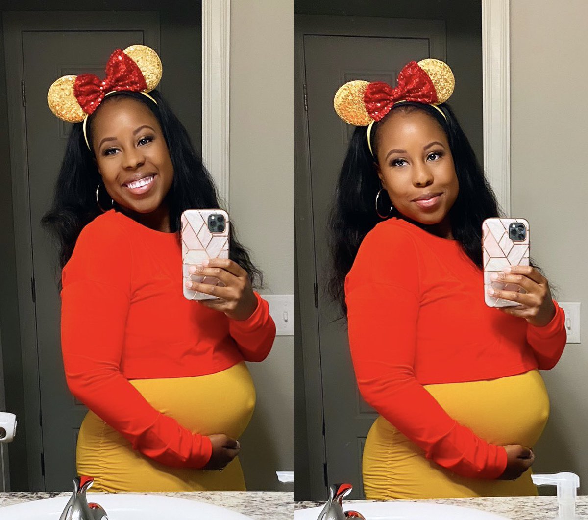 My favorite character when I was a kid…Winnie the Pooh! 🥰 

#halloweencostume #pregnantwithtwins #pregnantcostume #halloween2021 #18weekspregnant