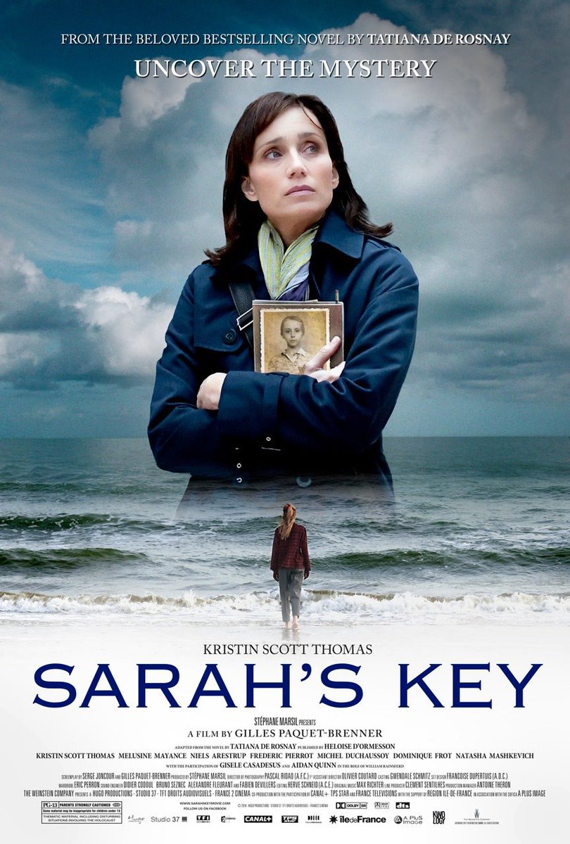 lenedmadrid's tweet photo. Acabei de ver Sarah's Key, filme do diretor francês de Gilles Paquet-Brenner, de 2010, com a maravilhosa Kristin Scott Thomas. Quero ler o livro Elle s'appelait Sarah, de Tatiana de Rosnay que inspirou o filme. https://t.co/qz73Ez1p6U