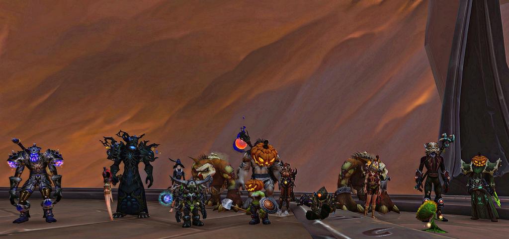Bowmistress1's tweet photo. Happy Halloween from the Drunk Tigers π
!
#HappyHalloween2021 #drunktigerscantraid #worldofwarcraft #guildfun https://t.co/vDlaap0UMW