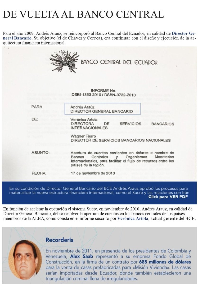 GaloLaraYepez's tweet image. Que dirá #AndresArauz que no los conocía, con sabor a …#BancoCentral #AlexSaab 👇