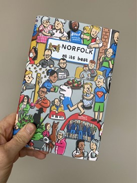 Norfolk at its Best. Featuring 80 charities each with a thought provoking quote. Launch 1st November 2021 #Centre81gy #NCF  BRILLIANT! Thank you to Kevin and all involved.
Books on sale at various outlets including #Centre81gy new home £15