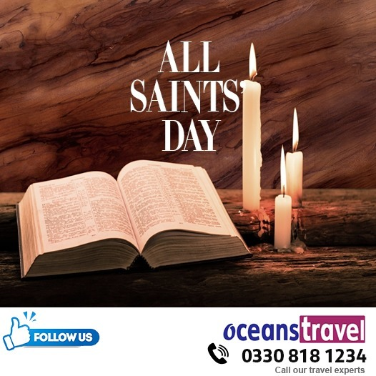 OceansTravel's tweet photo. All Saints Day! Celebrate All Saints Day here, with Oceans Travel. Follow and Like for more!
.

.
#allsaintsday #uk #holiday #festival #christian #christianity https://t.co/F2rNiiqImP