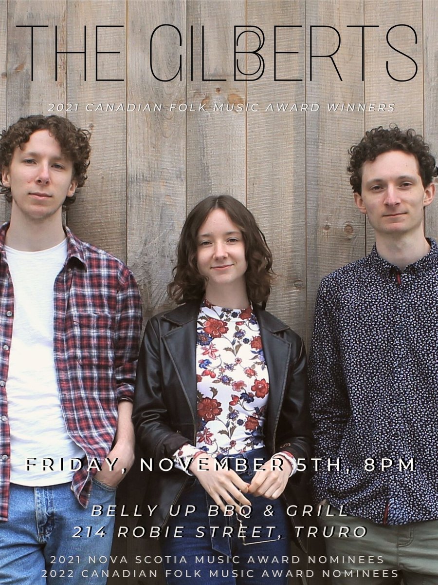 We have a big show coming up! This Friday Nov 5th at 8pm we're showcasing at #NSMW2021 at <a href="/bellyuptruro/">BELLYUP BBQ & GRILL</a>! We are so excited to share this show with you, we can hardly contain ourselves - we've been working hard on our set and we think you'll love it! Link in bio for more info :)