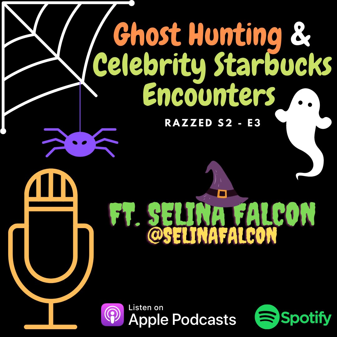 RazzedPodcast's tweet photo. SURPRISE‼️ @Raz_Canas and @SelinaFalcon are back AGAIN! They dive into Taylor Swift conspiracy theories and the upcoming "Red" album, Taylor's version. Selina hosts a Halloween Q&amp;A filled with tales of ghost hunting and Disney Channel movie reviews 🎃 https://t.co/7aXauh62HK