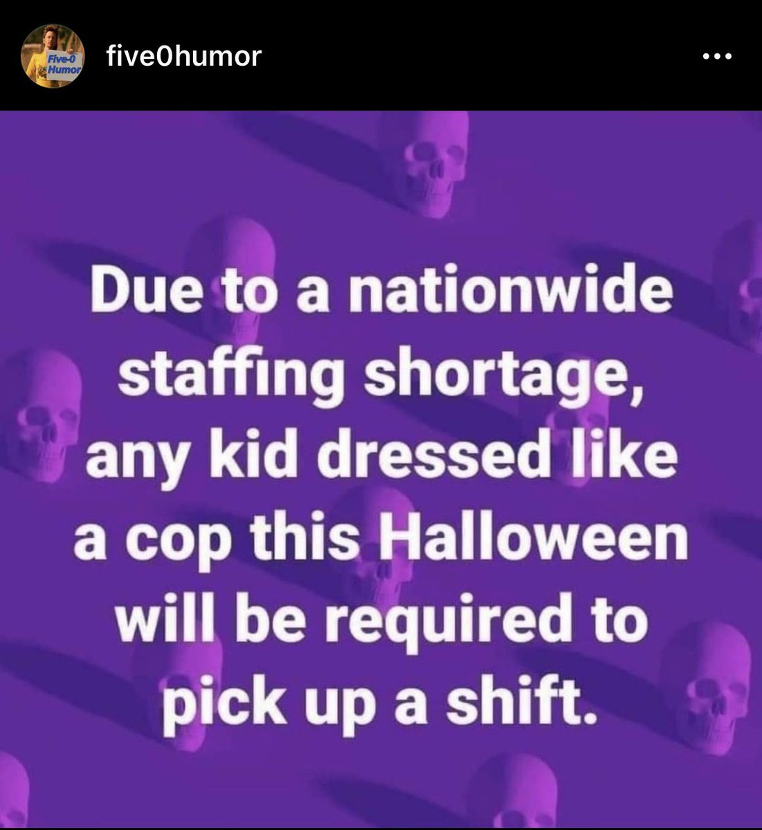Ok, this was good! 😆 🎃 #yourehired