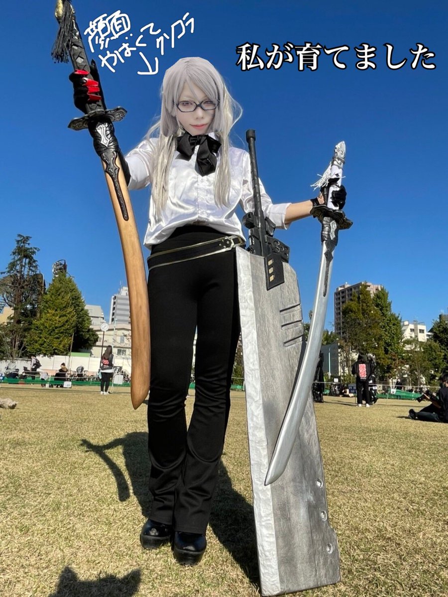 W__CAROL's tweet photo. 2021.10.30 
#池ハロ2021 
CCC(CureCosplayCollection)
Go-PafoよりNieR:Automata でした！
観覧下さった皆様応援してくださった方々ありがとう！　久々にステージ楽しかった〜😚
1:📷@tatsu_photo 
3:生産者の声
4:銀髪違いなんだよなぁ草 https://t.co/5sTdF1aPgn