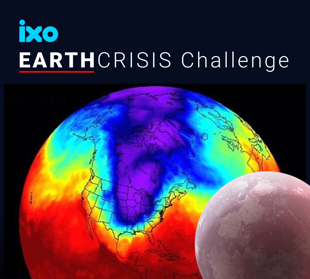 ixoworld's tweet image. Be part of the solution. Register now for the Earth Crisis Challenge #HackAtomVI cosmos-hackatom-vi.devpost.com