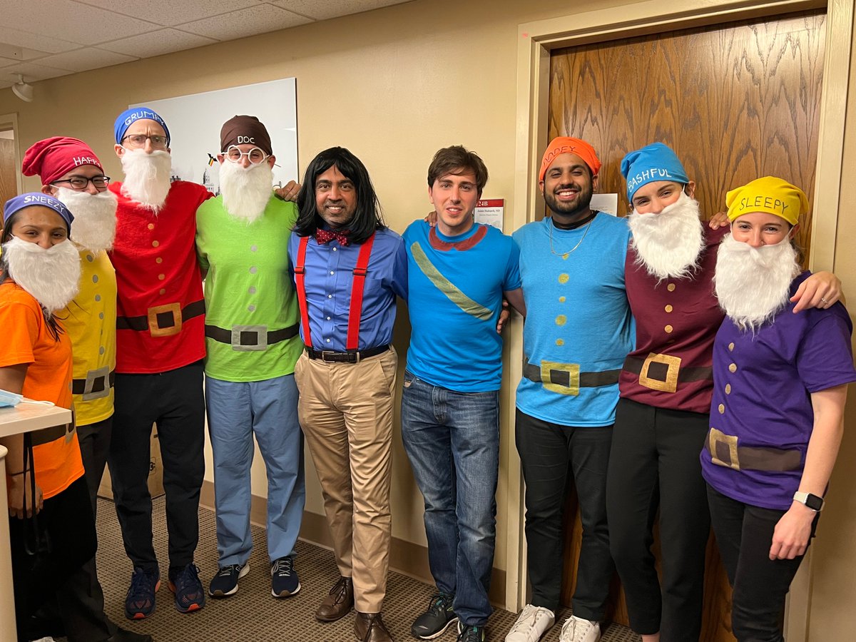 BMCimRES's tweet photo. #HappyHalloween2021 from Snopal White and the Seven (Chiefly) Dwarfs (+our PRIMER Prince)!! 🎃 #BMCimRES https://t.co/rSrtEPFSvd