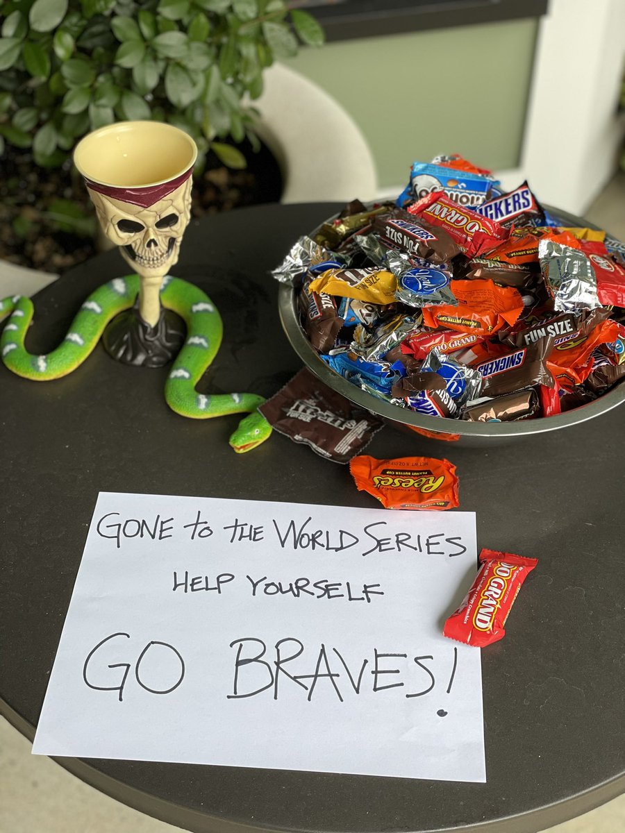 Trick or Treat hits different this year

<a href="/Braves/">Atlanta Braves</a> #WorldSeries
