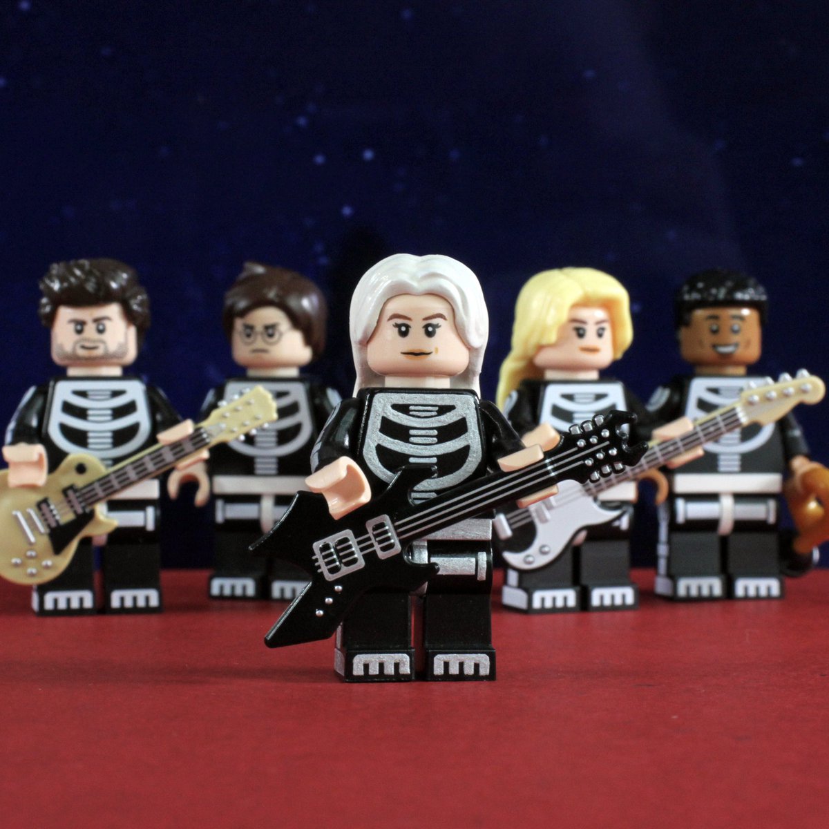 For Halloween I made a custom LEGO minifigure of Phoebe Bridgers! #lego #halloween2021 #PhoebeBridgers