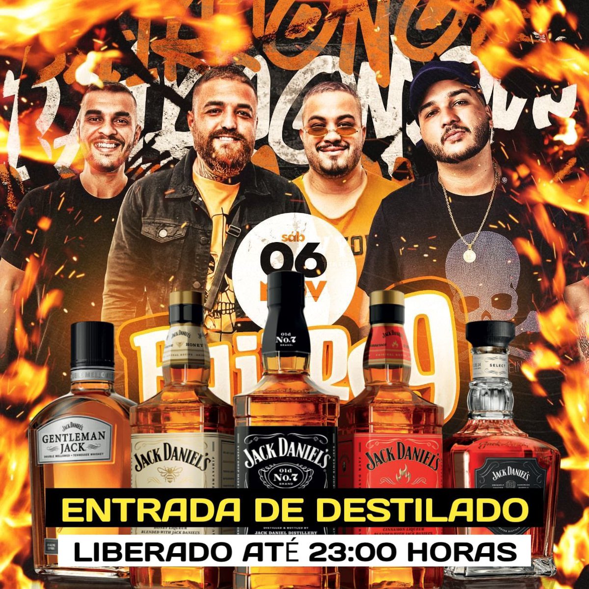 bairro9afesta's tweet photo. CHEGUEM CEDO, APÓS AS 23:00h SERA COBRADO 10$ A ROLHA!!!🥃✅ #bairro9afesta https://t.co/d9y2U7zwmy