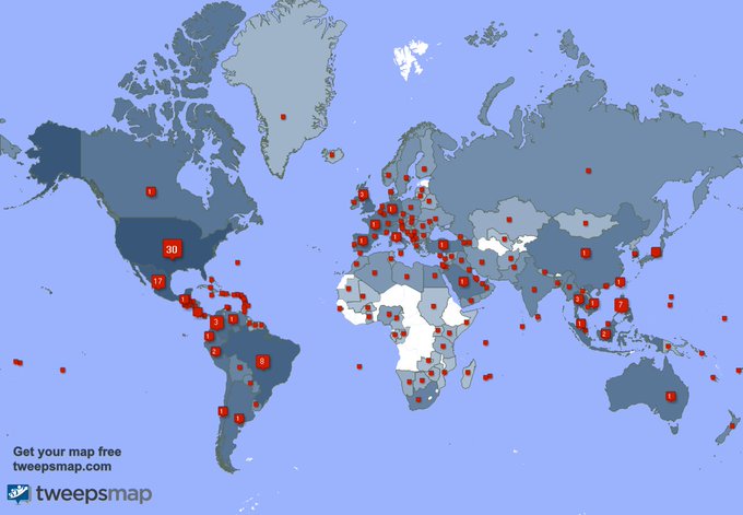 I have 2459 new followers from USA ??, Mexico ??, Brazil ??, and more last week. See https://t.co/AbPfnrLT1x