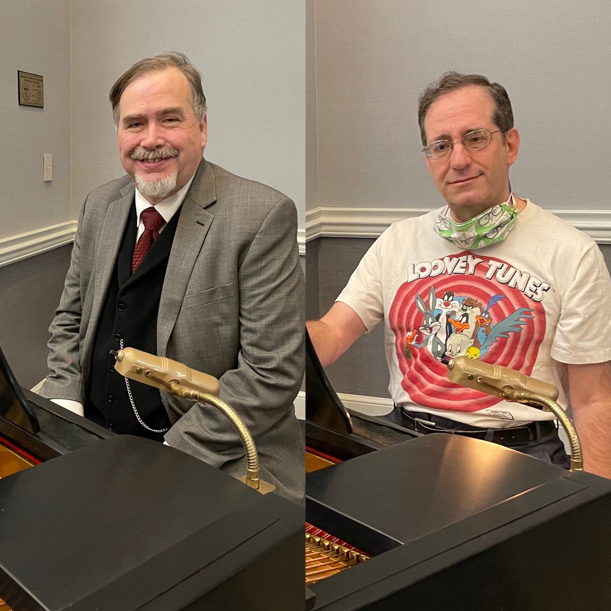 moving_show's tweet photo. #Cinevent is lucky to have our two #SilentFilm accompanists: #DrPhilipCarli and #DavidDrazin. https://t.co/YwnktAkFY7