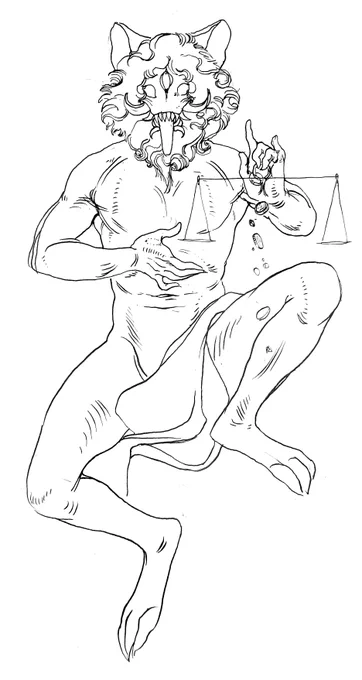 #MohnLeda's October commission for guppy 