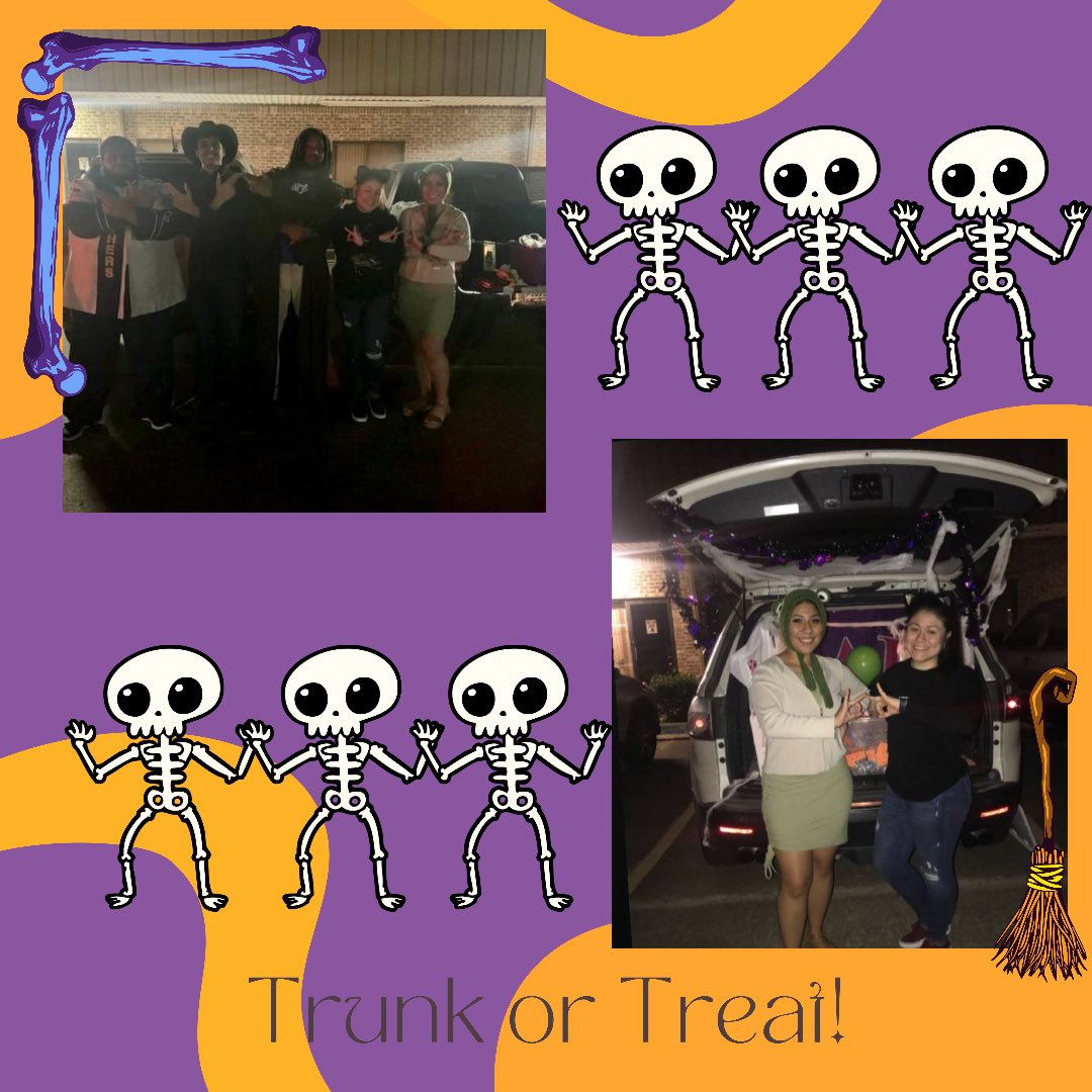 PvGammas's tweet photo. Yesterday we participated in Prairie View’s Fire station Trunk or Treat. 🎃We were so happy to be there and give out goodie bags to the kiddos! 👻🧡

#WeAreThetaEpsilon #TEnaciousGammas #GammaCall #PvGammas #PV #TexasGammas #PVMulticultural #PVGreeks  #SigmaLambdaGamma #SLG1990 https://t.co/qV2iQ9Y4Pl