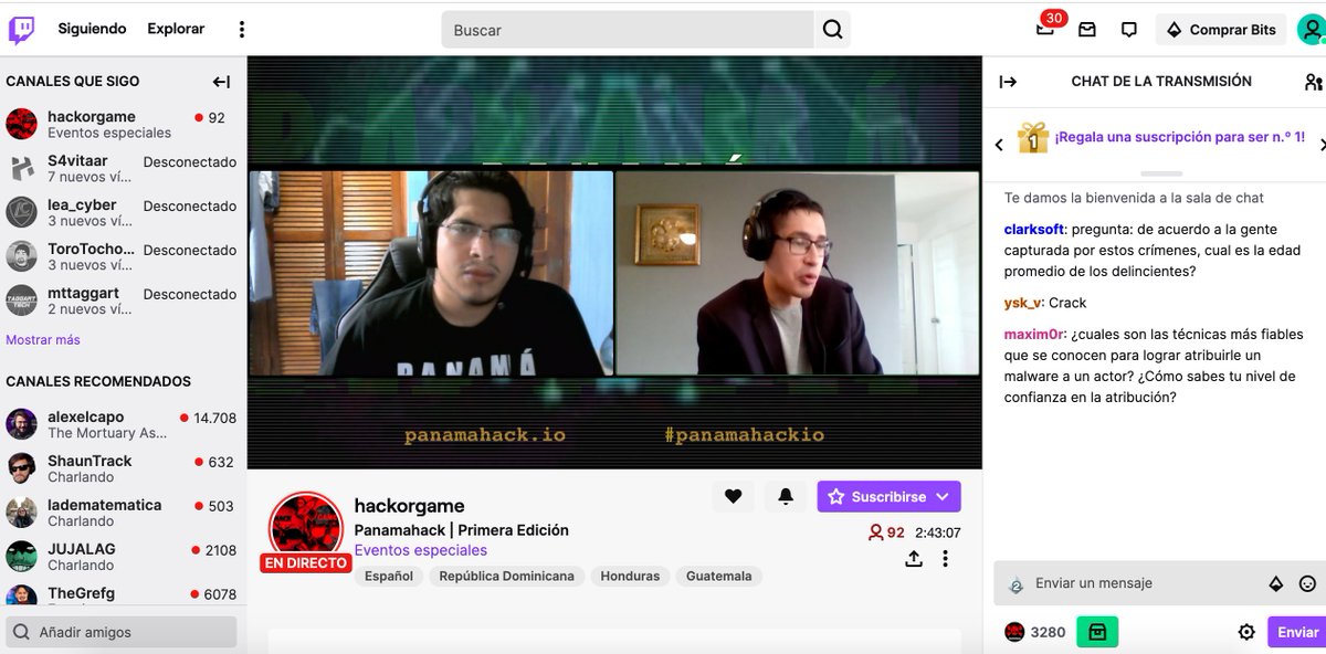 jam_best2010's tweet photo. #panamahack Excelente Presentación Raúl Moreno Gracias @panamahackio @OpenSec https://t.co/Qx7miXLk2k