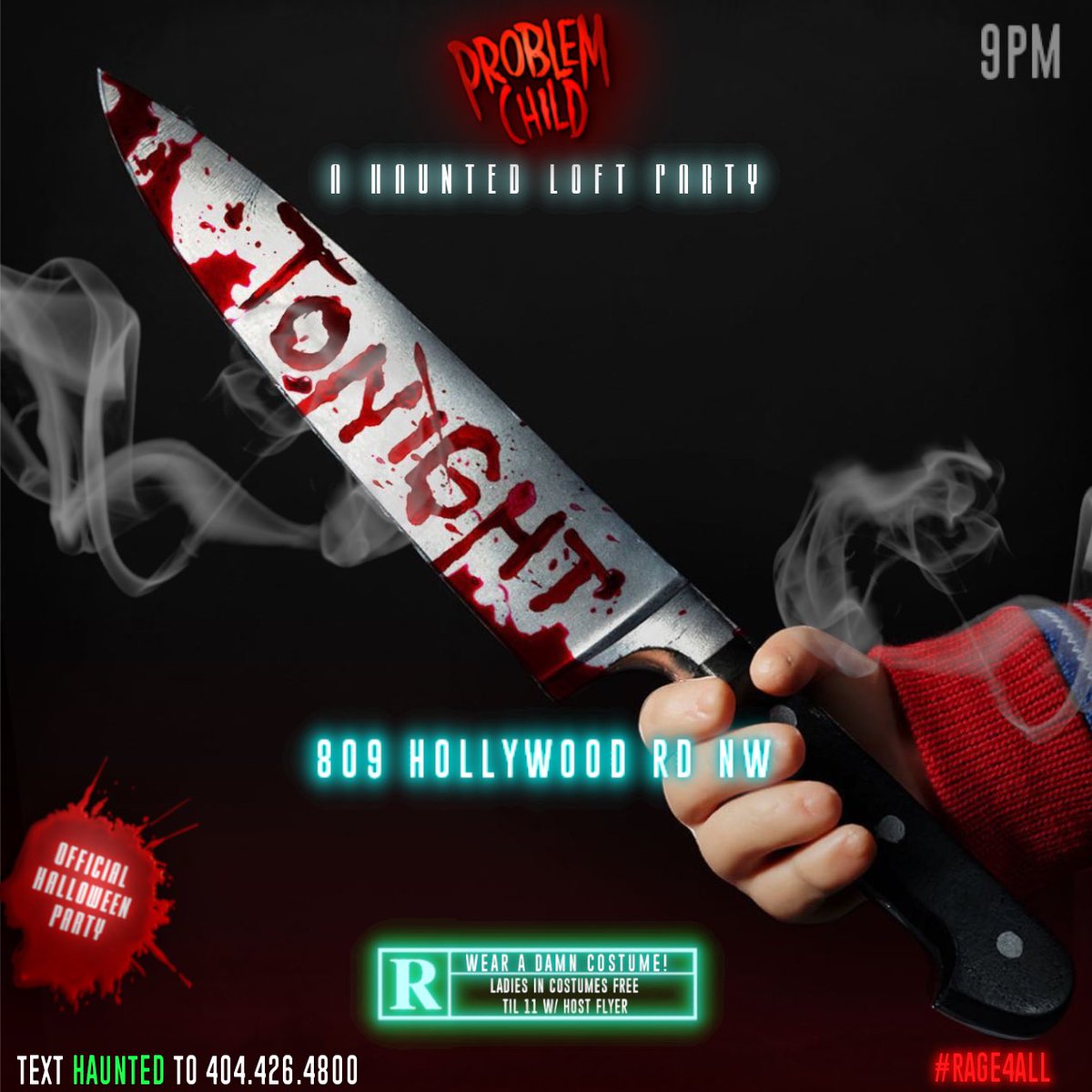 Problemchildatl's tweet photo. ONLY MOVE TONITE https://t.co/nBZkIsn5Ta