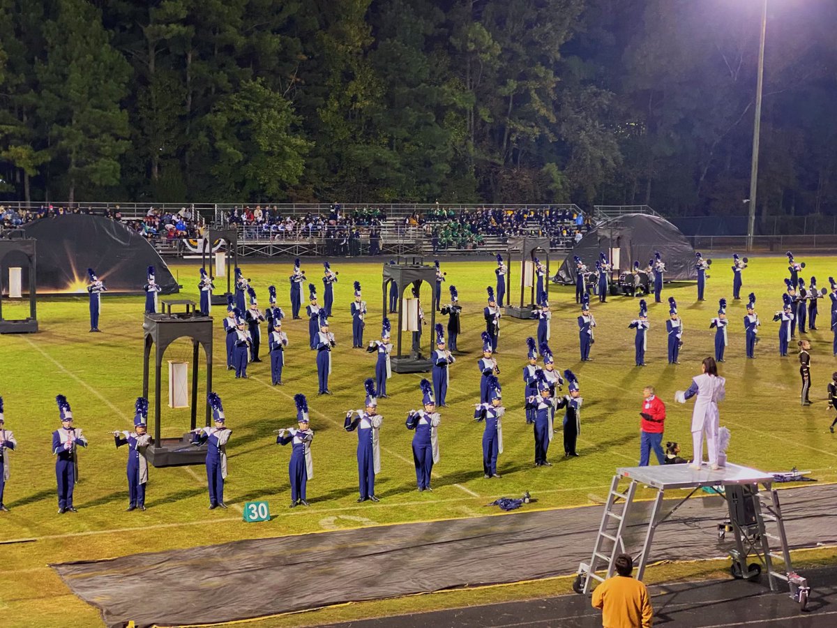 GreenLevelBand's tweet photo. What a season. 

Last night we wrapped it all up with our last competition, Cary Band Day! We won our 4th and Final Grand Champion with this show.

Thank you to everyone who made this season possible. This show was beautiful and one for the books. https://t.co/UnxN0cLJdB