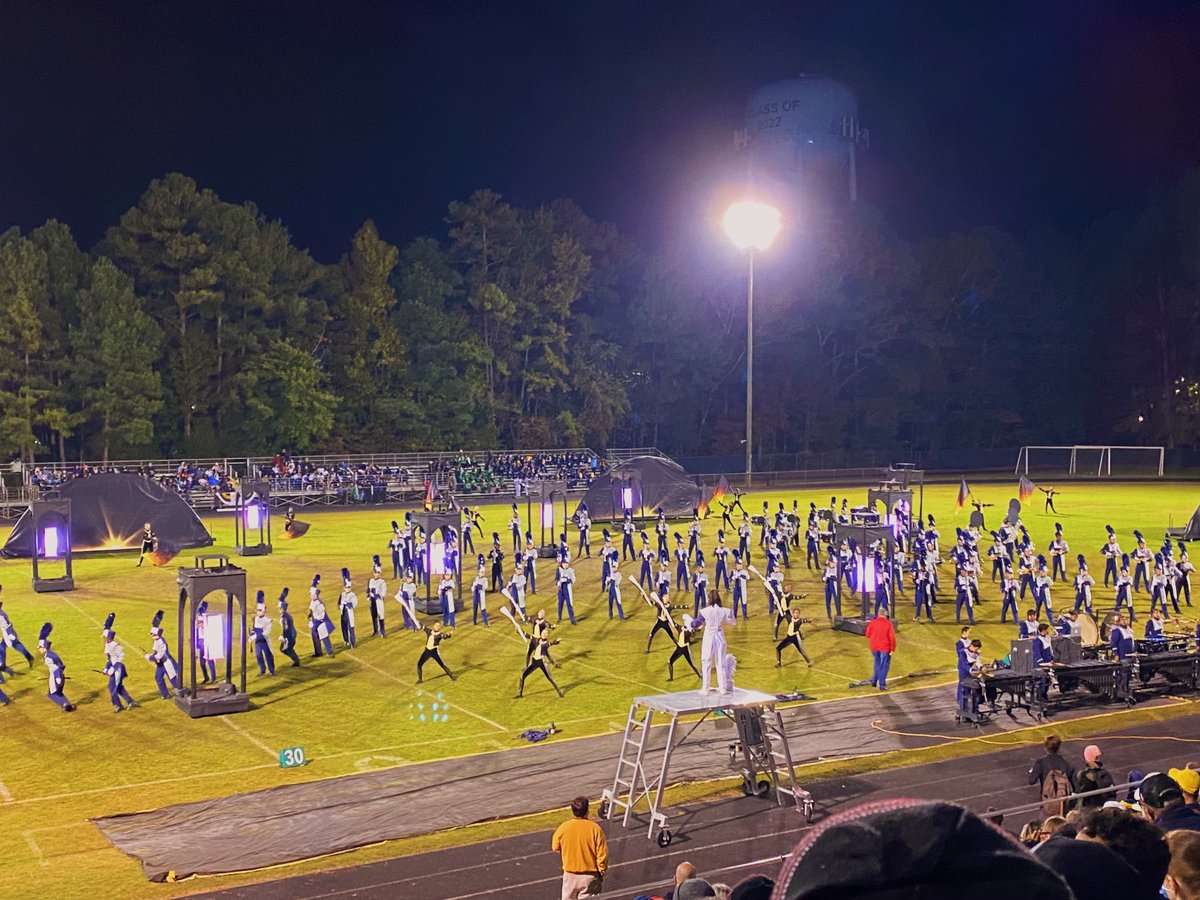 GreenLevelBand's tweet photo. What a season. 

Last night we wrapped it all up with our last competition, Cary Band Day! We won our 4th and Final Grand Champion with this show.

Thank you to everyone who made this season possible. This show was beautiful and one for the books. https://t.co/UnxN0cLJdB