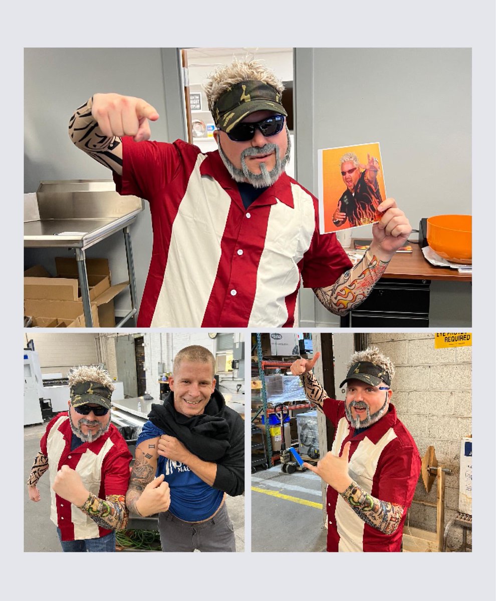 Ari B. Cantor (@aribcantor) on Twitter photo We’re rolling out on the next episode of Diners, Drive-Ins, and Dishwashers. Happy Halloween to <a href="/GuyFieri/">Mayor Guy Fieri</a> and <a href="/flavortown/">Flavortown</a> from your friends at @insingermachine. We’re rolling out on the next episode of Diners, Drive-Ins, and Dishwashers. Happy Halloween to <a href="/GuyFieri/">Mayor Guy Fieri</a> and <a href="/flavortown/">Flavortown</a> from your friends at @insingermachine.