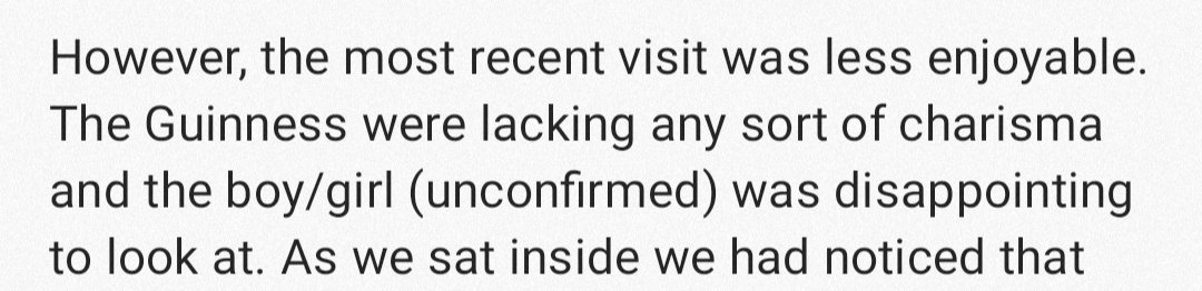 This is my most recent review from work. Obviously I'm framing it, what kind of frame do we think will match the Vibes?