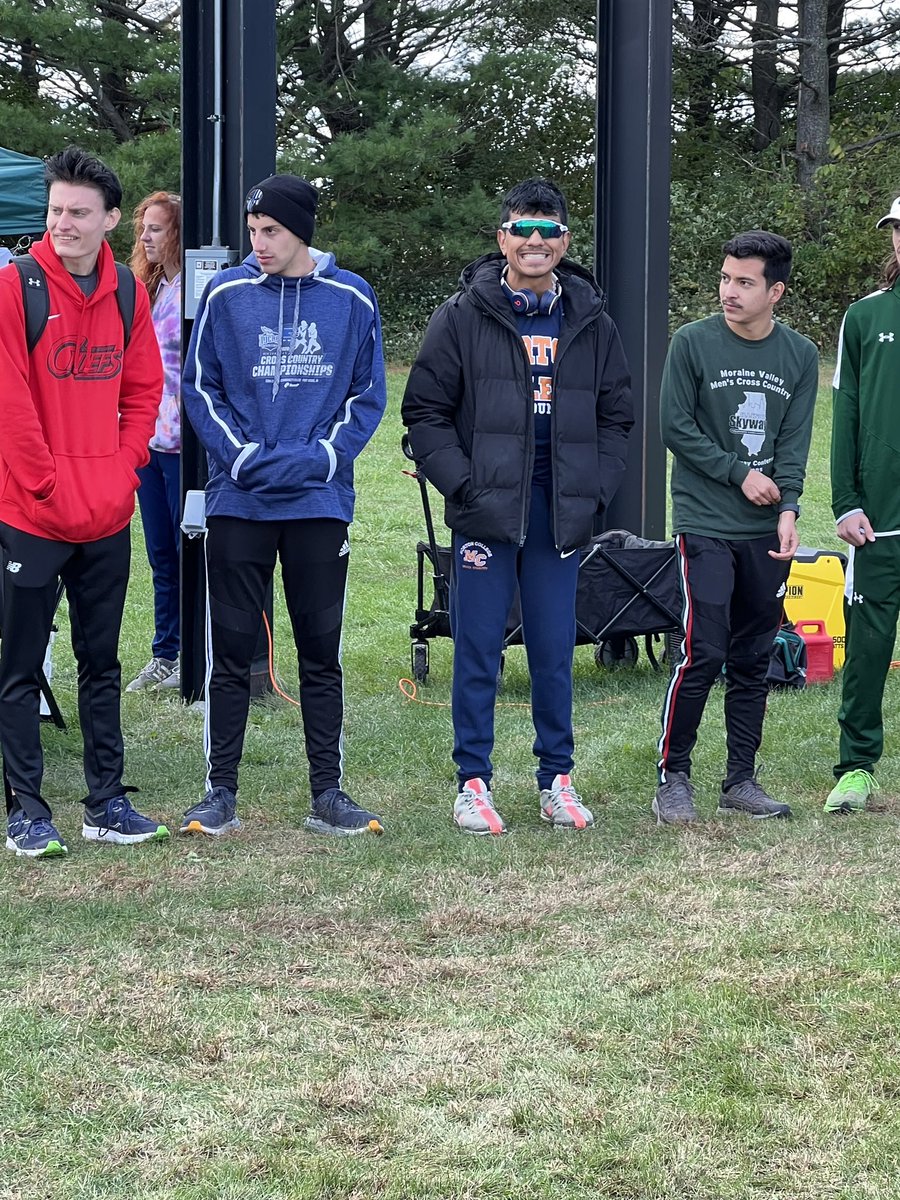 MizCoach's tweet photo. The face you make when you realize you are going to be competing at Nationals. #proudcoach #running #collegerunning #runner #xc #crosscountry #ncjaa #nationals #xcnationals #crosscountrynationals @mortoncollege https://t.co/u0JPFJnb4A