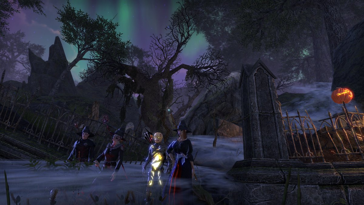 TWUESO's tweet photo. Happy Halloween from Tamriel Women Unite👻 🧙‍♀️

#ElderScrollsOnline #ESO https://t.co/zXXAYpHCFu