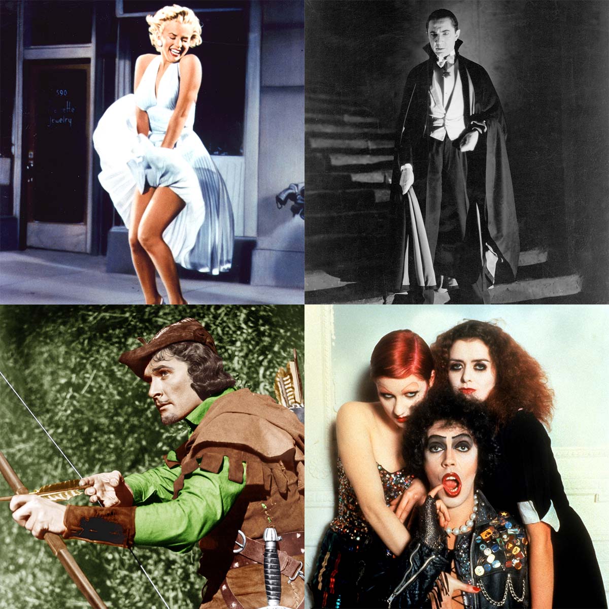 tcm's tweet photo. Need some last-minute Halloween costume inspiration? 

We've got you covered, whether you're going for a flirty Marilyn, a spooky Dracula, or a very hungry plant! 😉 https://t.co/t3HHhpNrRa