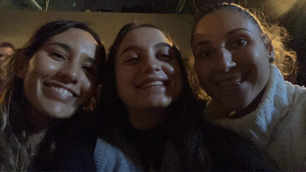 JulianFelice's tweet photo. How lovely to see three of my favourite people @OmnibusTheatre supporting “A Porn In Her Game” and #LatinxScratch by @UntoldCollectiv. Thank you so much @EVatvani @nataliebonavia Maria James (and @a_m_davies too!) for being the awesome people you are 😘😘👍🏼👍🏼 https://t.co/Xfss788vrR