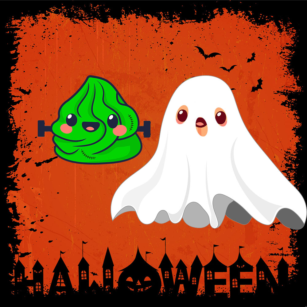ETHPEECH's tweet photo. Happy #Halloween from $PEECH &amp; $CREEM! https://t.co/EtKrXlQuYj