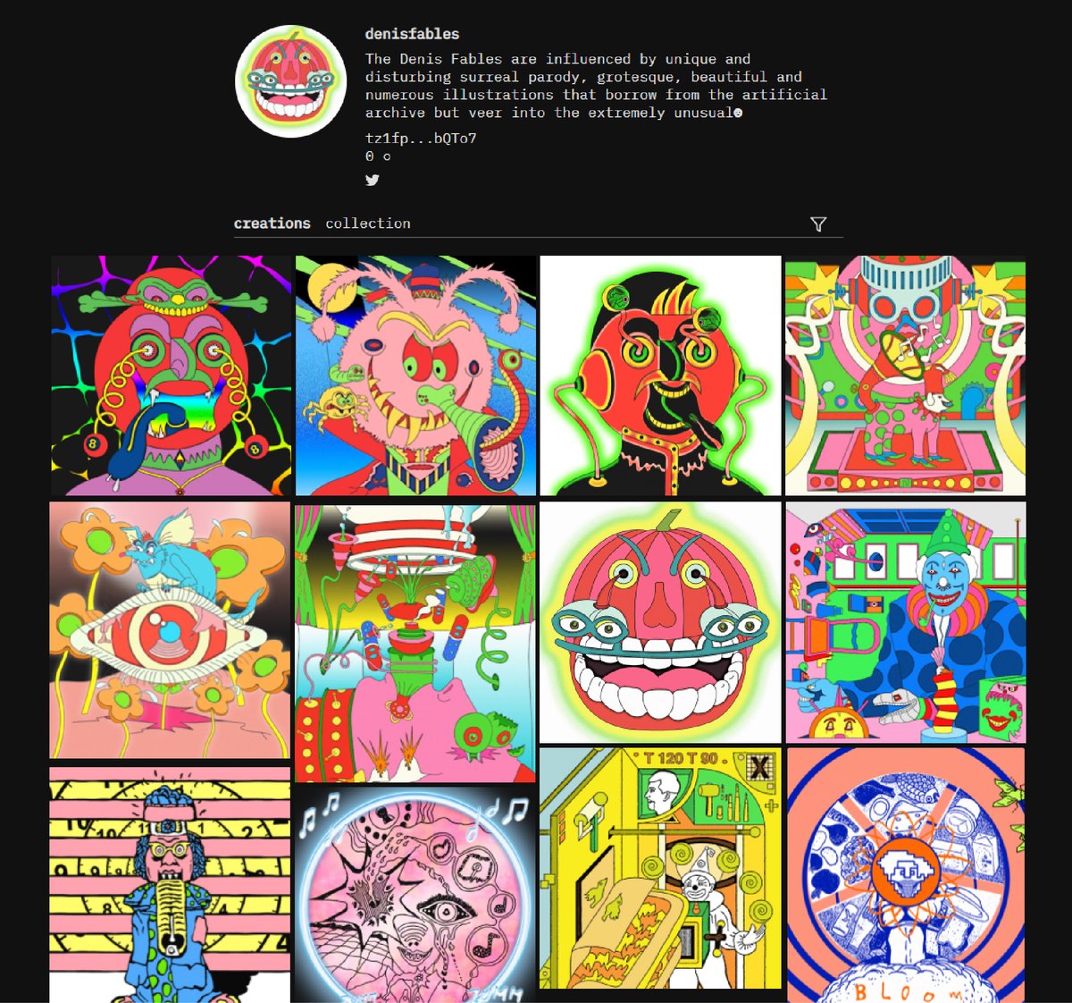 Haven't mint in a long time, finally I can minted again..
I remind you to check my NFT's on <a href="/hicetnunc2000/">hicetnunc2000</a>! 

Still available on secondary and primary market🥳hicetnunc.xyz/denisfables