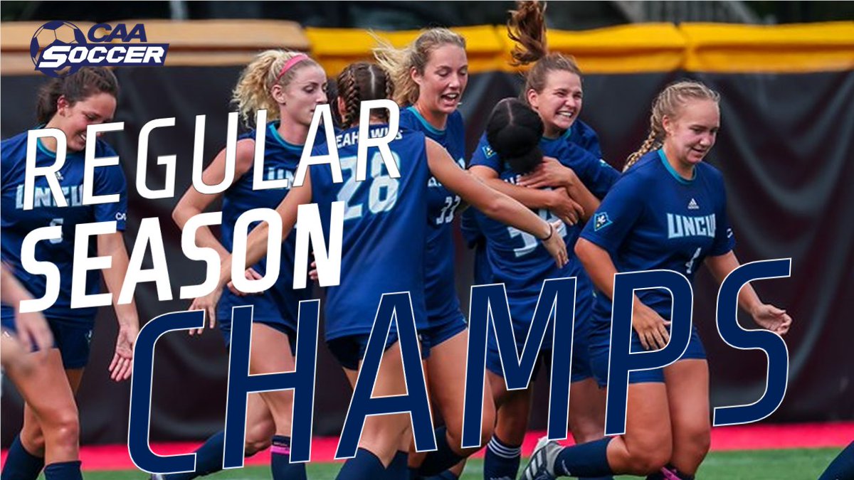No. 1⃣❗️

<a href="/UNCWSoccer/">UNCW Women's Soccer</a> captures the CAA Women's Soccer Regular Season Championship with 21 points (7-2-0) this fall!