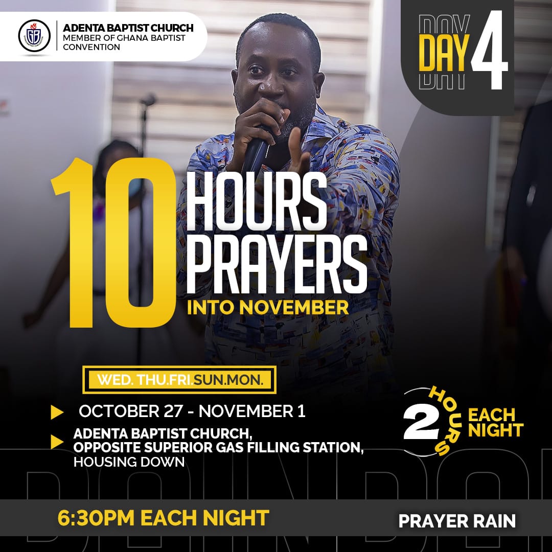 generaldodd's tweet photo. Dear One, We Continue 10 Hours Of Prayer Into November Tonight.
 
God Will Answer You!!

#AdentaBaptistChurch
#PrayerRain
#JesusEncounter
#GeneralDodd https://t.co/2MavE4QuwM