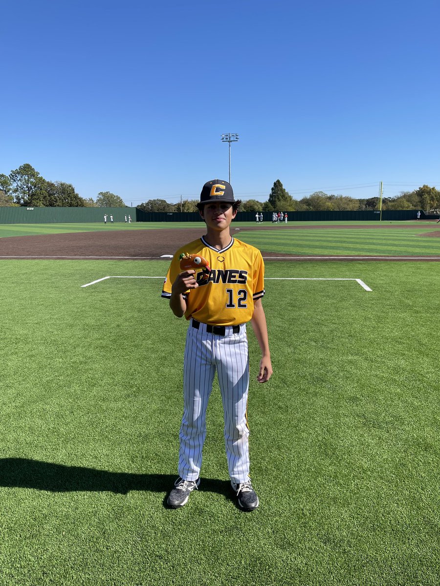 FiveToolTexas's tweet photo. F: @TheCanesSW Young 2024 7, USA Prime Cavemen Blue 2
PoG: @brendanburton_ 6 IP, 7K, ER https://t.co/frjeLFxT8F