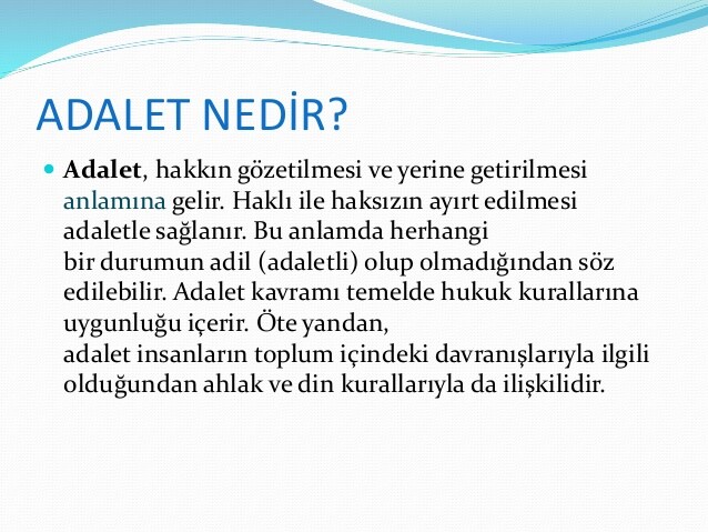 AliBerham's tweet photo. #Toplumda adaletle özdeşleşen “hak” kelimesi ya da “haklılık” kelimesi vardır
#Adalet, aslında eşit olan iki taraf arasında haklı ve haksızın ayırt edilmesi ve bu ayırt etmede hakkaniyetli davranılmasıdır.
#Adalete uygulaması sosyalleşmenin temelini oluşturur! #CHPVarsaÇözümVar https://t.co/tUxd2Mje3T
