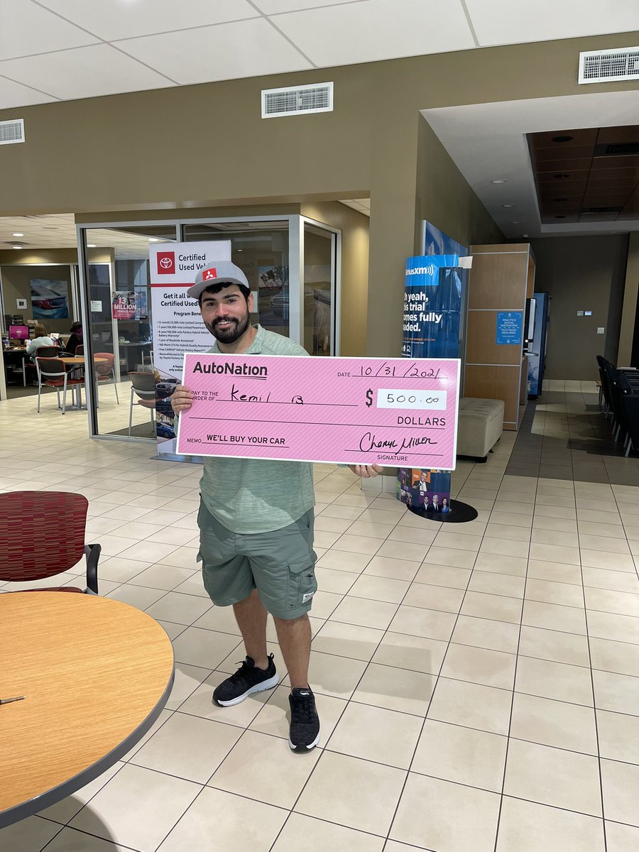CarsWBarrington's tweet photo. Bought $500! Thank you for selling us your vehicle! #WBYC https://t.co/XTjsNjV0rI
