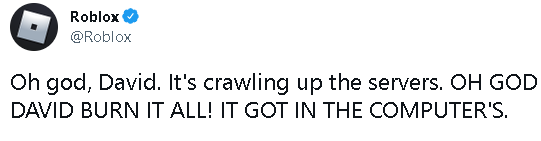thomasisnotcap1's tweet photo. #robloxisdown
tragic series of events. https://t.co/ud0ANJx4MC