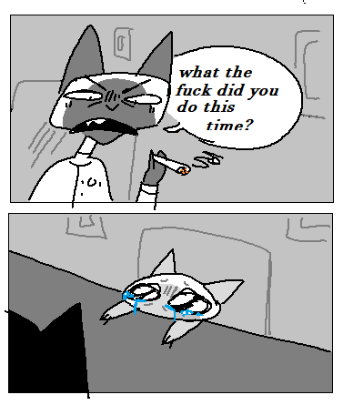 Some very accurate depictions of Karras being his usual self, by @LpsOneill 
