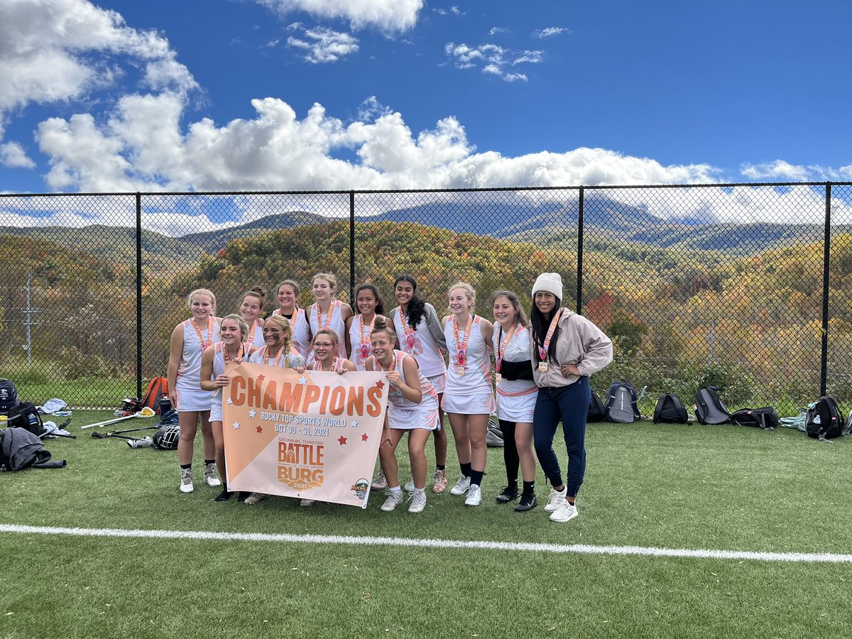 Maddy &amp; the GA Peaches won the Battle of the Burg Lax tourn! Great job ladies! Thankful for coach Bianca Rojas for taking us under her wing!