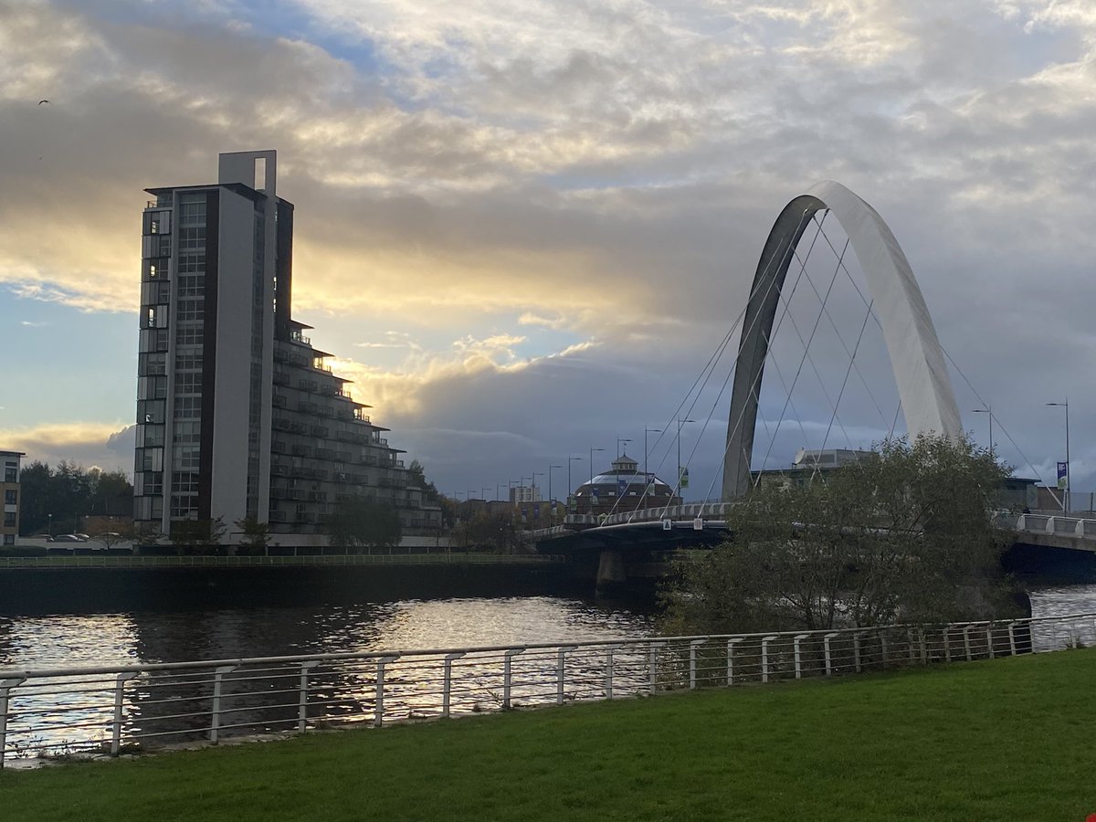 Great to be back at the #COP and the campus is looking just as spectacular as ever 
#COP26
